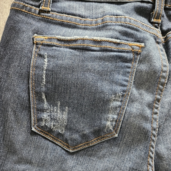 Judy Blue Womens Distressed Blue Jeans Size 9 - Picture 9 of 13